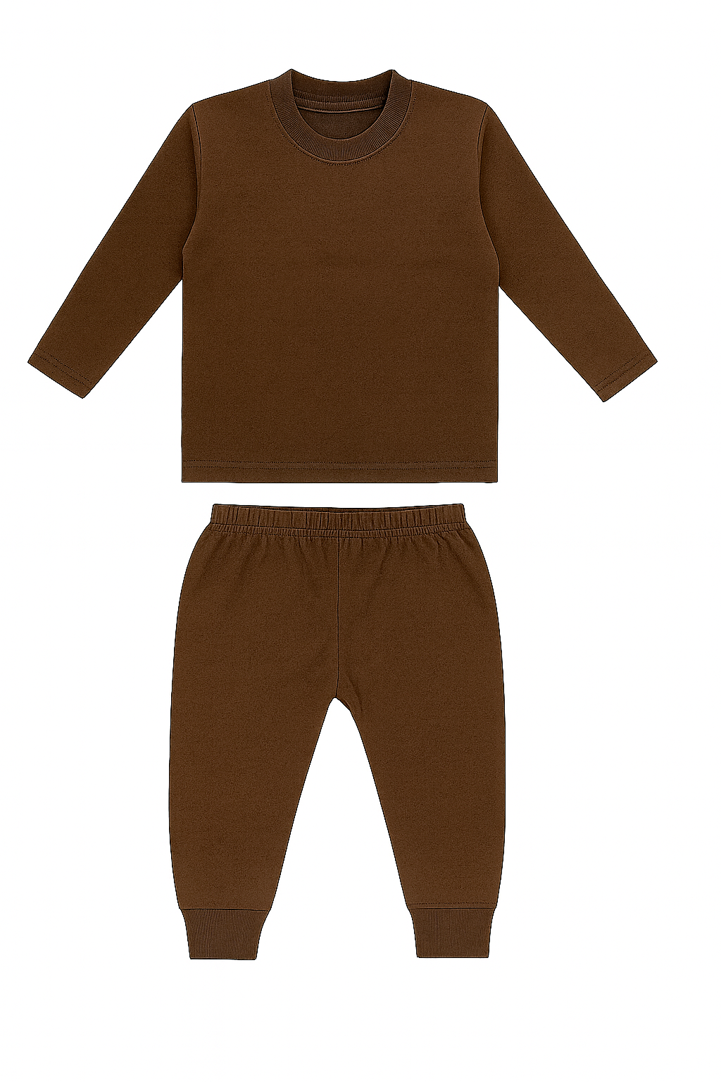 Premium Ultra-Warm Kids Winter Thermal Suit – Rich Brown Edition | 3 to 4 year - Image 3